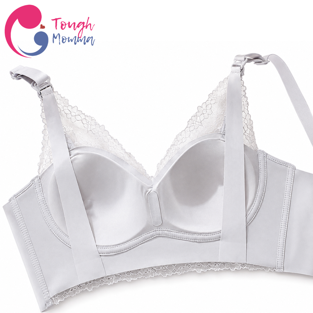 ToughMomma Freya Sexy Lace Wireless Push Up Maternity Nursing Bra