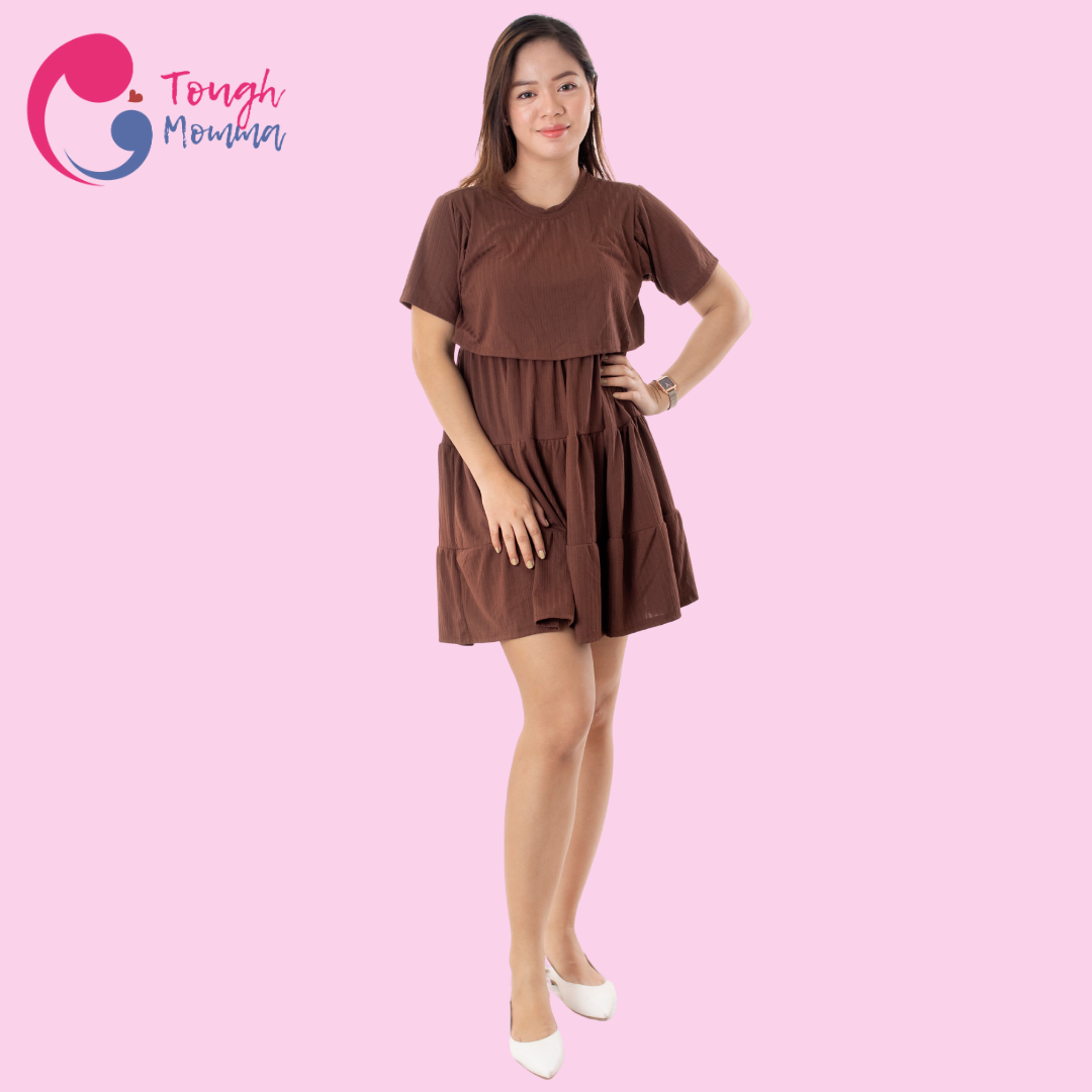 ToughMomma Genevieve Nursing Dress S - 2XL