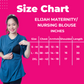 ToughMomma Elijah  Maternity Nursing Blouse S - 2XL