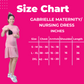 ToughMomma Gabrielle  Maternity Nursing Dress S - 2XL