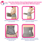 ToughMomma Venus Nano Bamboo Charcoal Recovery Postpartum Belly Binder With Back Support