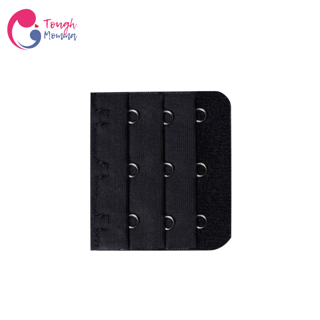 ToughMomma Nursing Bra Externder - 3 Hooks - 3pk