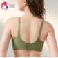 SLIGHTLY DAMAGED/ STAINED ToughMomma Berinice Premium Quality Seamless Wireless Ice Silk Nursing Bra