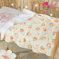 (CLEARANCE SALE) ToughMomma Sabrine Bamboo Muslin Cotton Mink Blanket/Towel (0-2 years old)