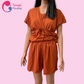 SLIGHTLY DAMAGED ToughMomma Azra Kimono Maternity Nursing Lounge Wear M - 2XL