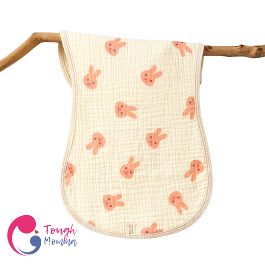 (CLEARANCE SALE) ToughMomma Audrey  Muslin Cotton Burp Pad