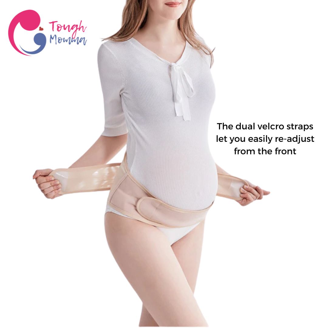 ToughMomma Elisha Maternity Baby Bump Belt With back Support