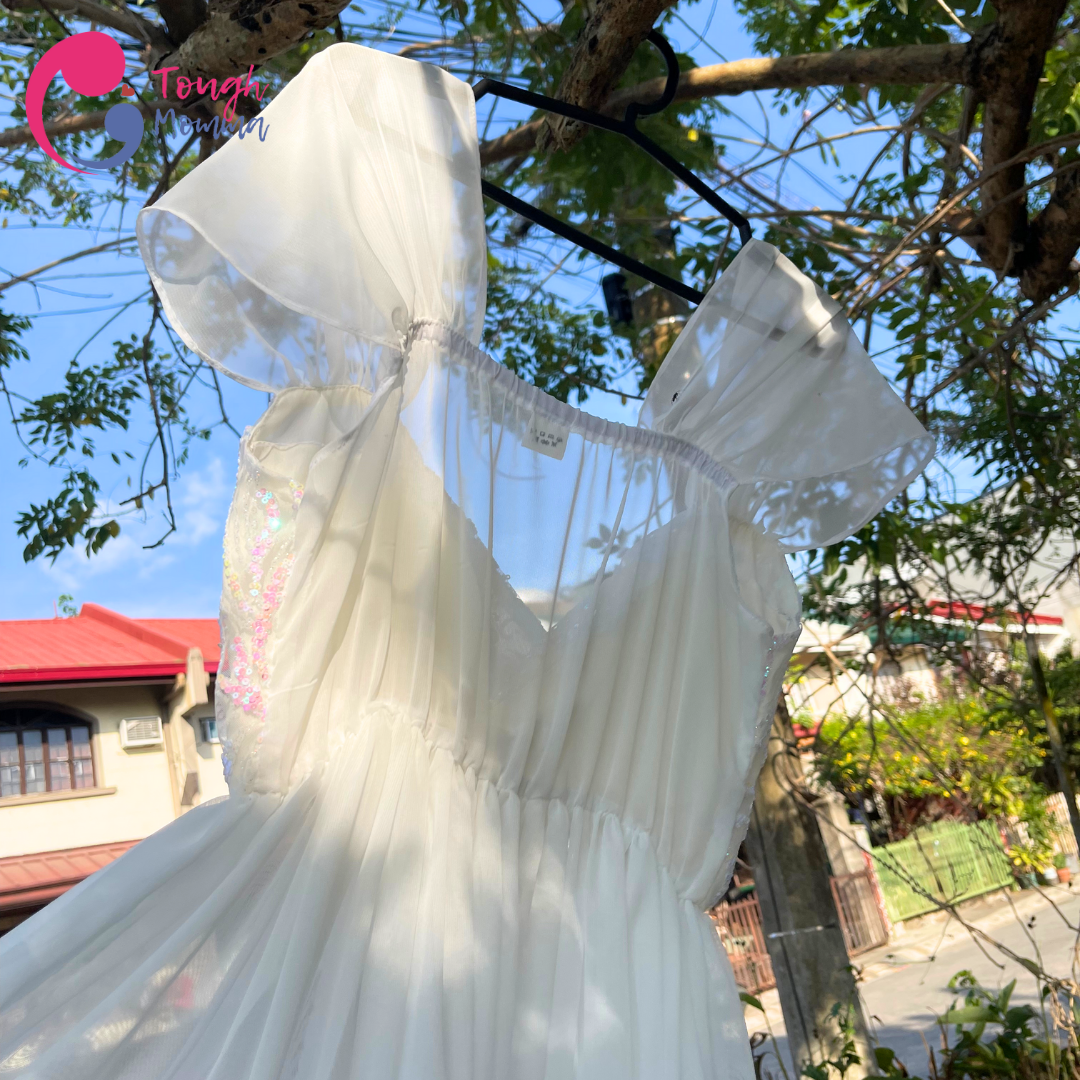 ToughMomma Bella Maternity Gown for Maternity Shoot
