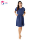 SLIGHTLY DAMAGED/STAINED- ToughMomma Camilla Nursing Dress M - XL
