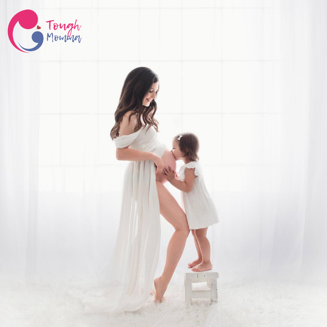ToughMomma Bella Maternity Gown for Maternity Shoot