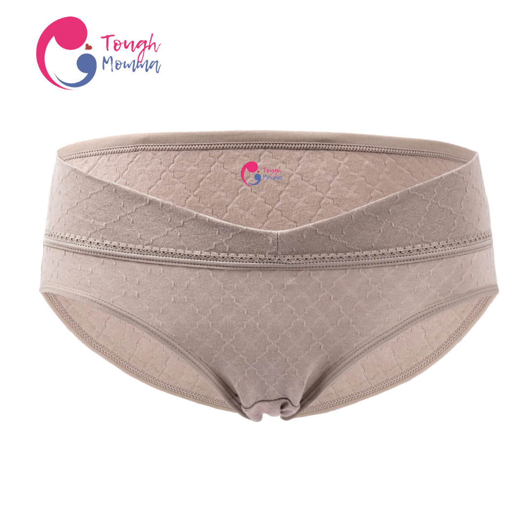 ToughMomma Crema Hypoallergenic Under the Bump Maternity Panty