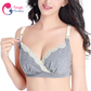 ToughMomma  Lacey Crossover Cotton Wireless Nursing Bra