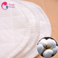 ToughMomma 4- in-1 Reusable Washable Nursing Pads for Breastfeeding